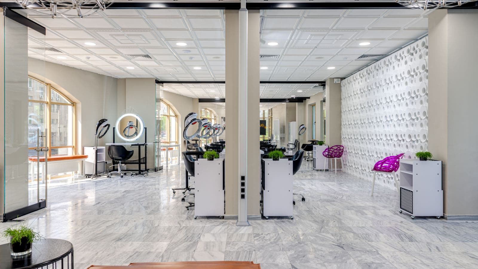 Noor Beauty Salon interior