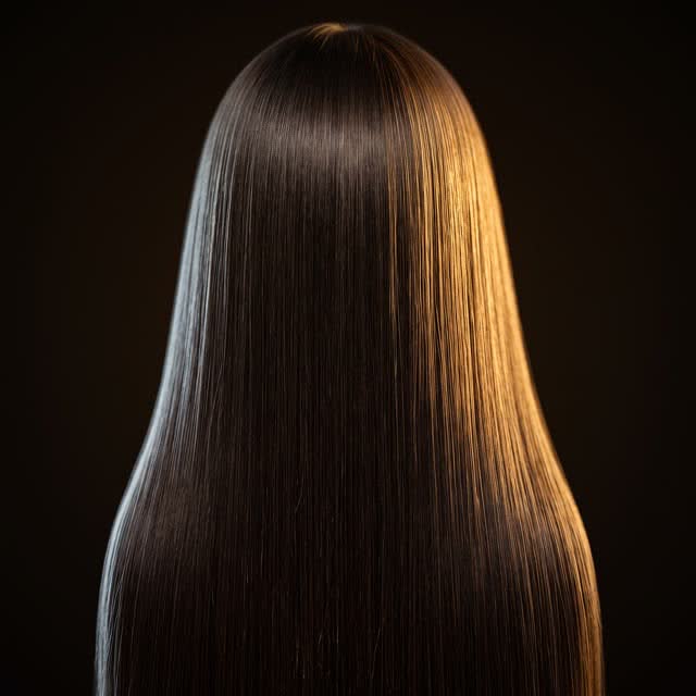 Hair straightened and smoothed at Noor Beauty Salon, Dhaka