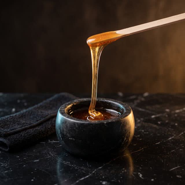 Waxing at Noor Beauty Salon, a ladies only salon in Dhaka